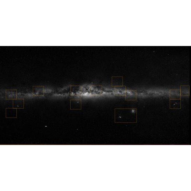 Presentaron la ms completa imagen panormica del cielo nocturno.