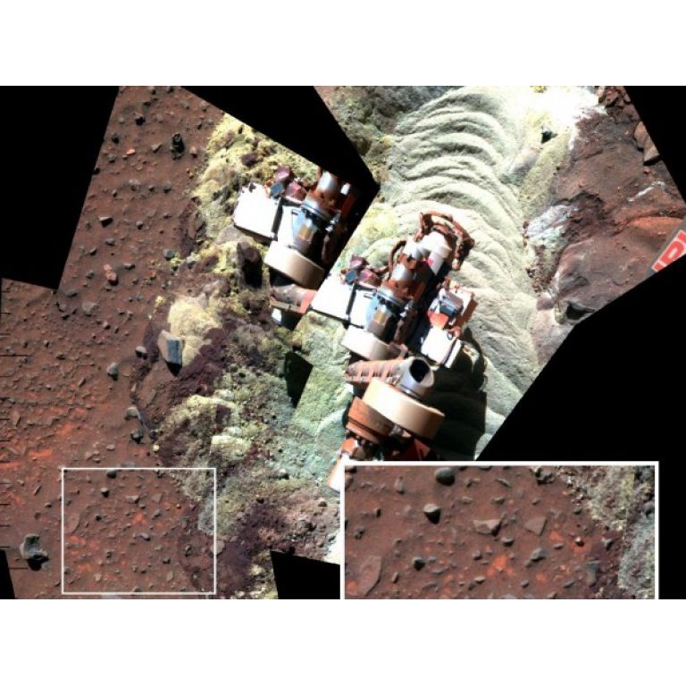 Rover Spirit encontr evidencia de agua lquida en Marte