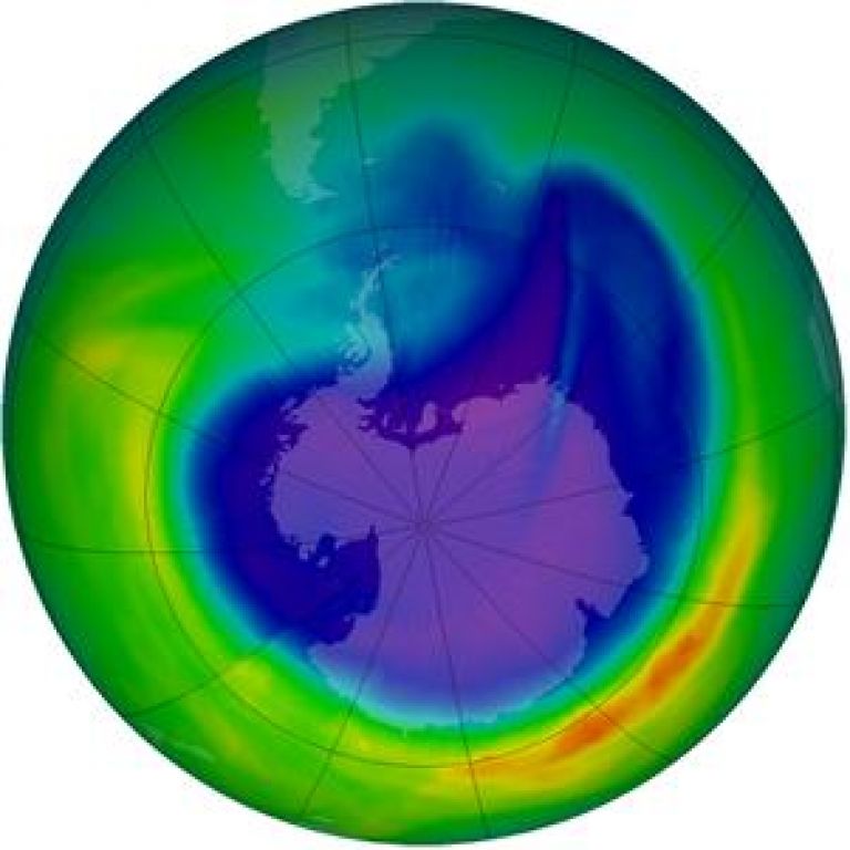 Se redujo el agujero de la capa de ozono