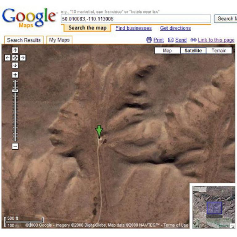 Curiosidades de Google Earth