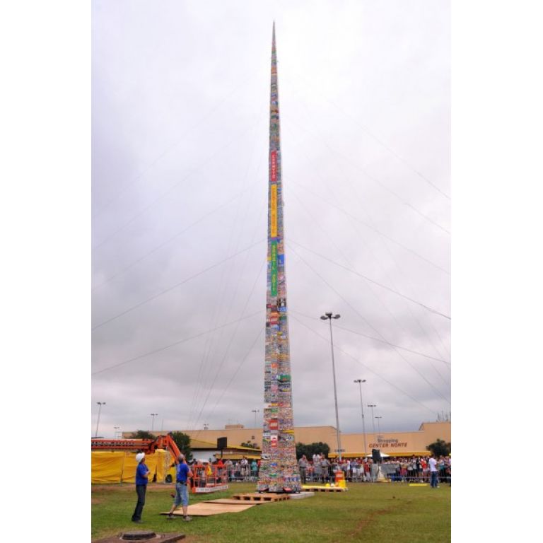 La torre de Lego ms alta del mundo