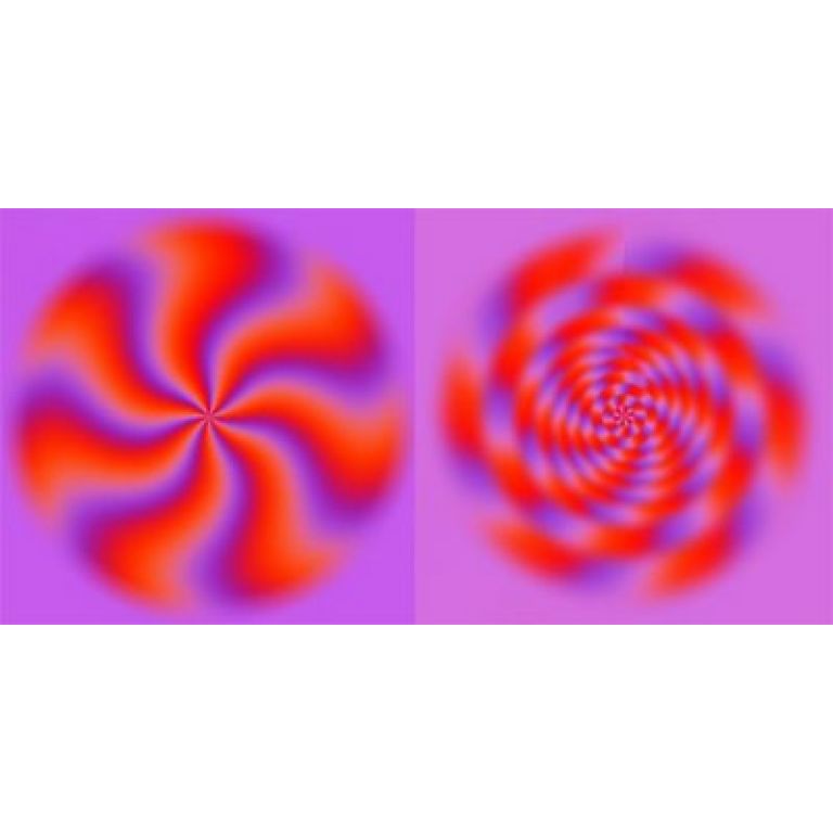 Espirales en movimiento