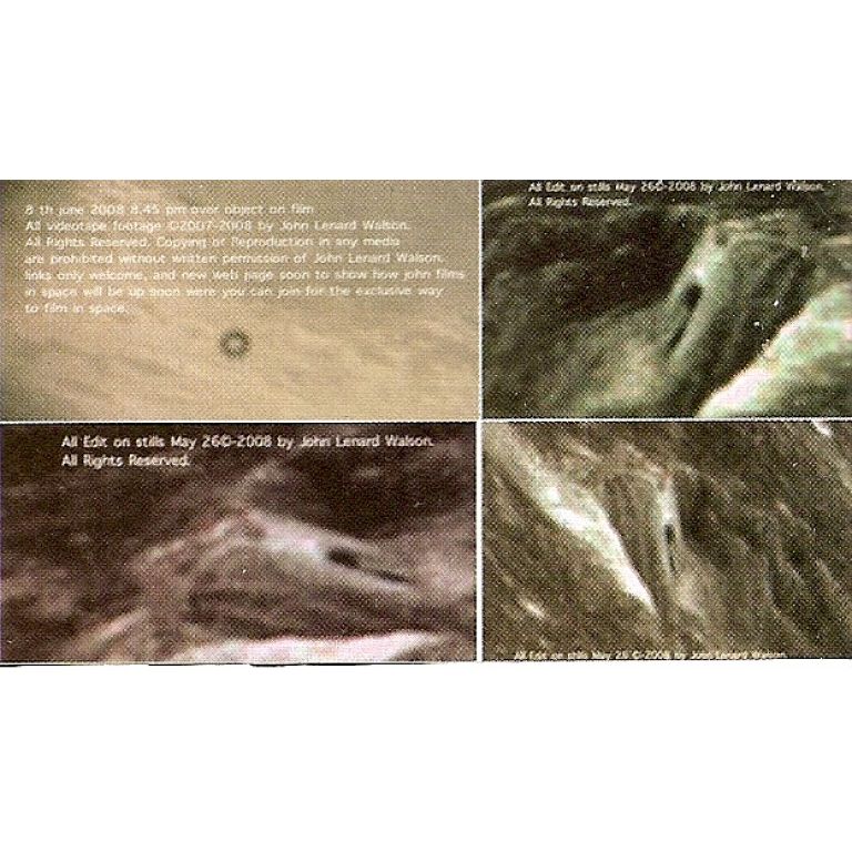 Imágenes de posibles construcciones en la Luna