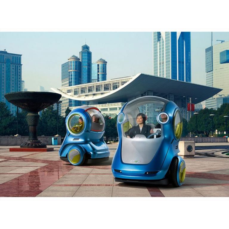 GM En-V, el futuro de los autos llega a China