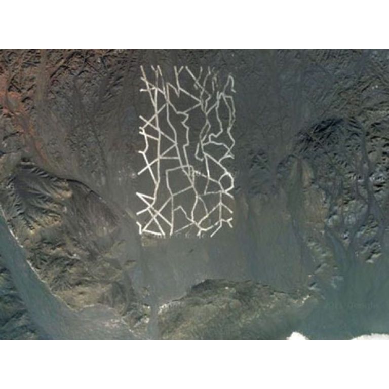Develan el misterio de las imgenes de Google Maps en el desierto chino