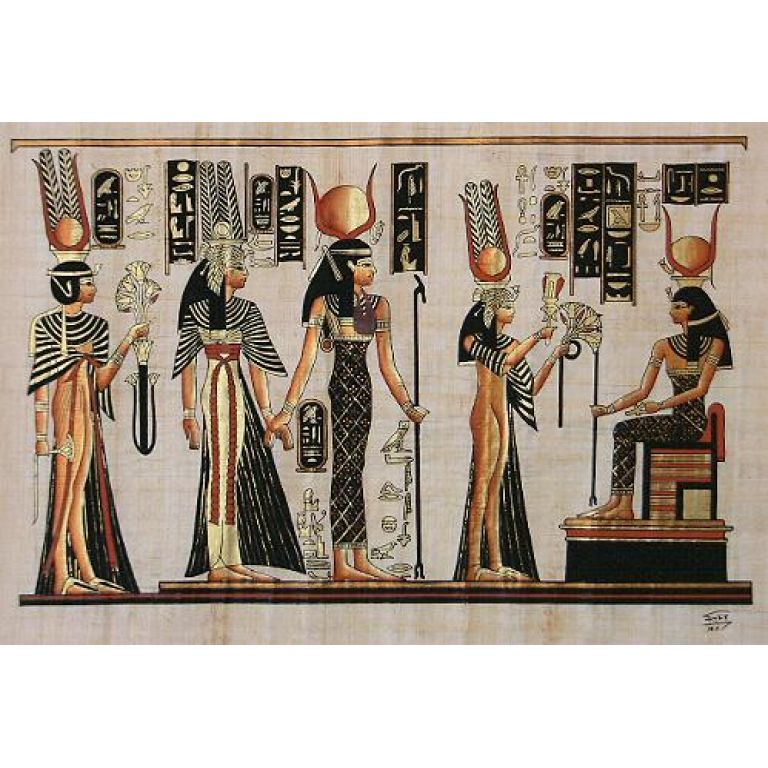 Hathor, la diosa egipcia.