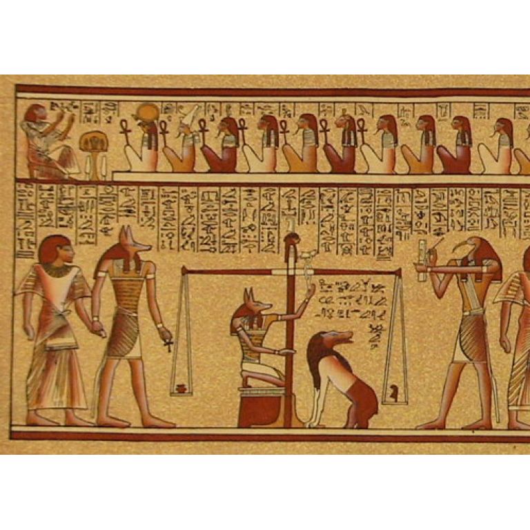 El Libro de los Muertos egipcio.