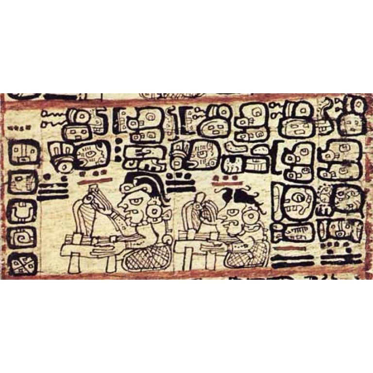 América Precolombina : Tres Códices Antiguos Mayas.