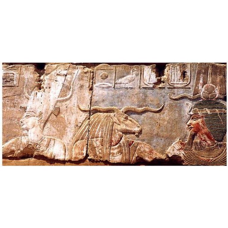 Divinidades egipcias del Nilo y del desierto.