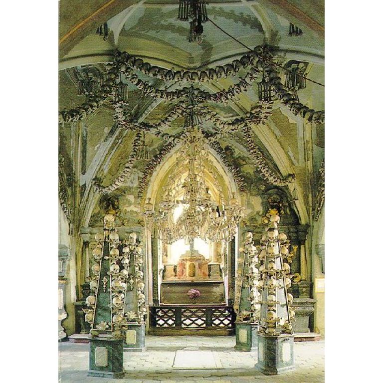 La capilla gótica Kostnice SedlecÂ