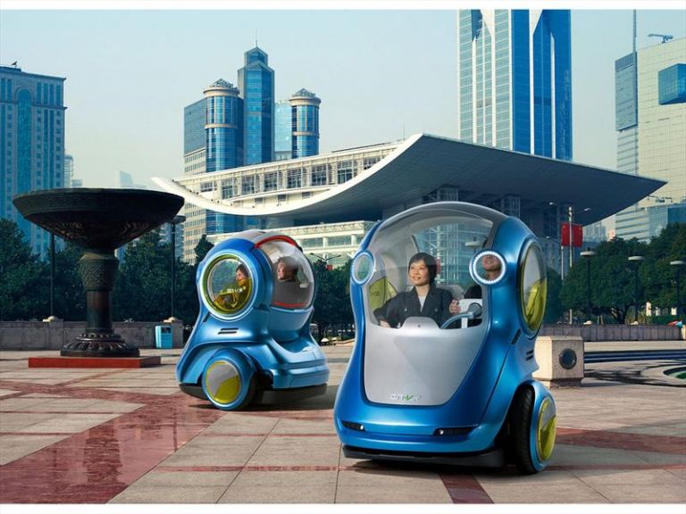 GM En-V, el futuro de los autos llega a China