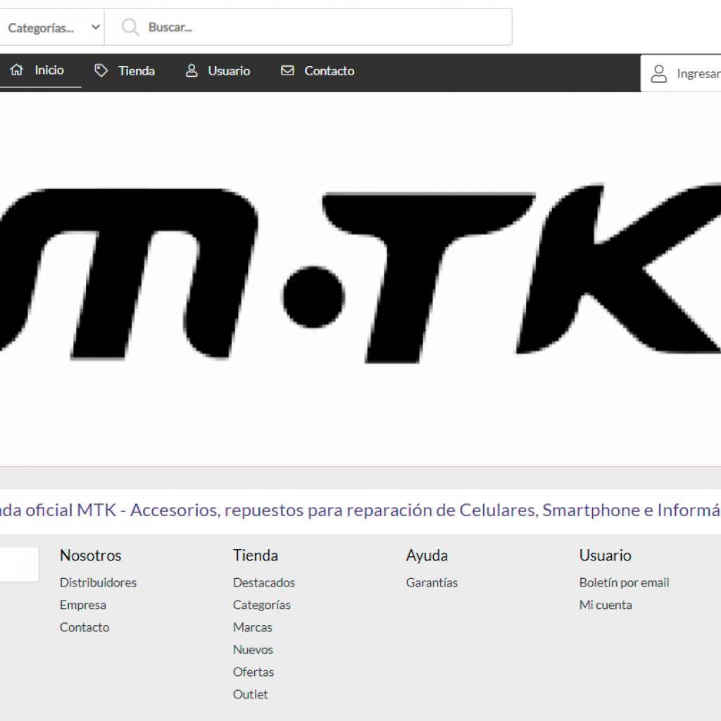 Tienda oficial MTK - Accesorios, repuestos para reparación de Celulares, Smartphone e Informática.